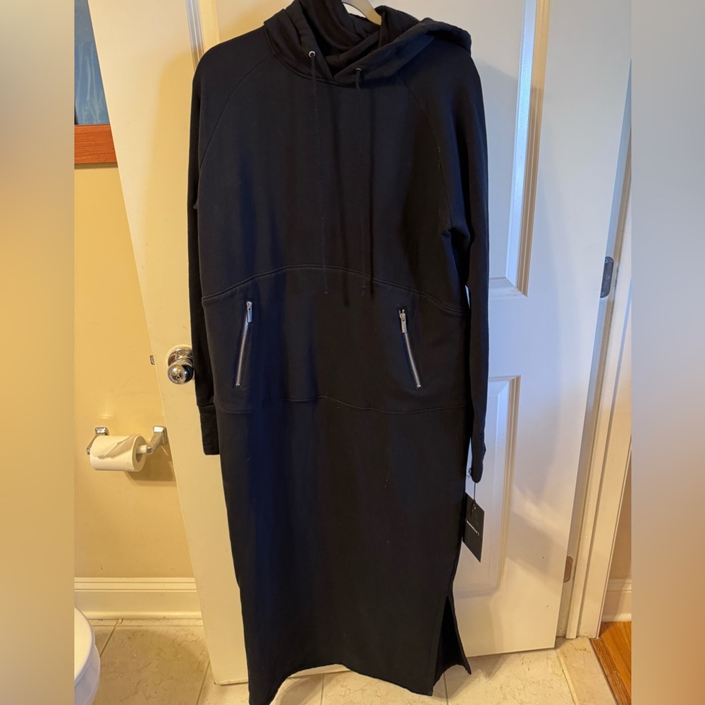 New !! Marcella black sweatshirt Dress - Picture 7 of 10